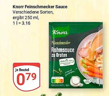 Knorr Feinschmecker Sauce