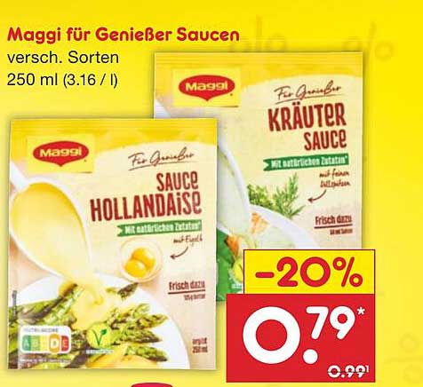 Maggi für Genießer Saucen