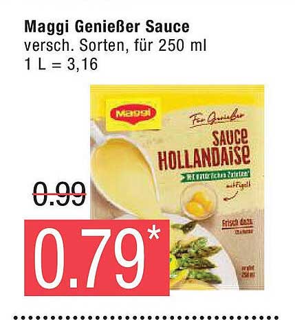 Maggi Genießer Sauce