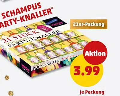 Schampus Party-Knaller® 21er-Packung