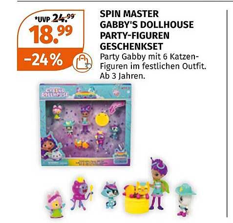 SPIN MASTER GABBY'S DOLLHOUSE PARTY-FIGUREN GESCHENKSET