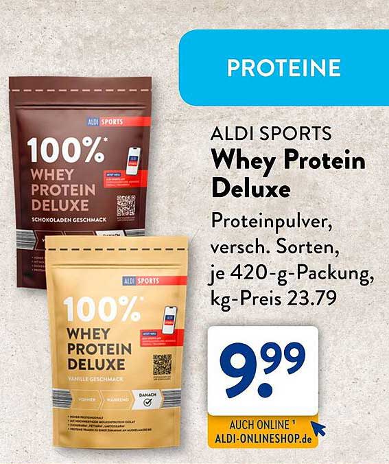 100% Whey Protein Deluxe