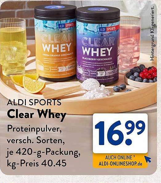 ALDI SPORTS Clear Whey