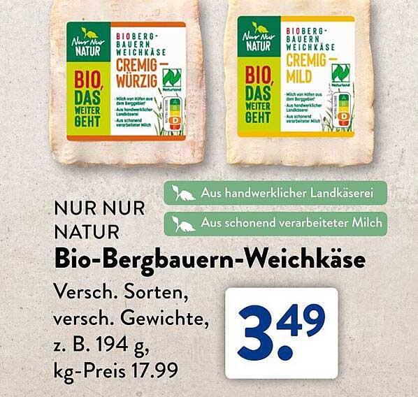 Bio-Bergbauern-Weichkäse