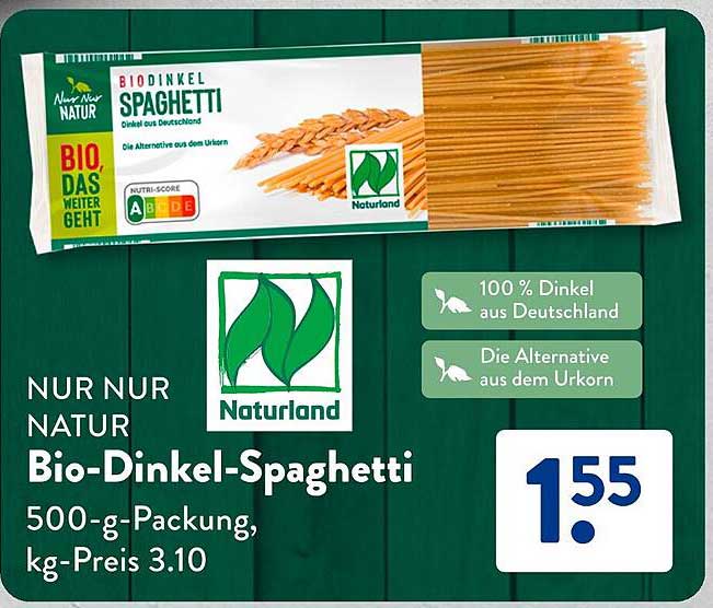 Bio-Dinkel-Spaghetti