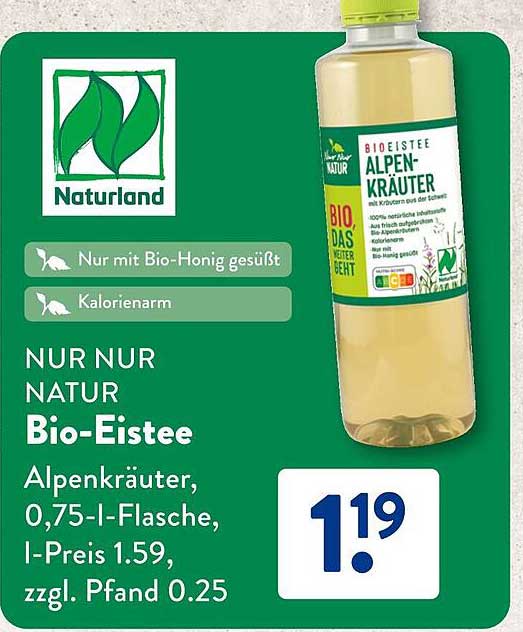 Bio-Eistee Alpenkräuter