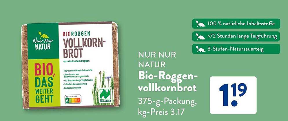 Bio-Roggen-Vollkornbrot