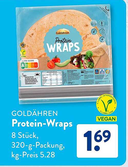 GOLDÄHREN Protein-Wraps