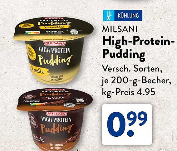 MIL-SANI High-Protein-Pudding