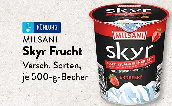 MILSANI Skyr Frucht