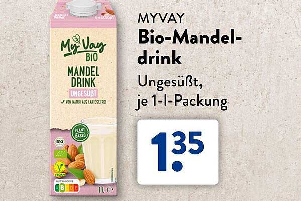 MyVAY Bio-Mandeltrink