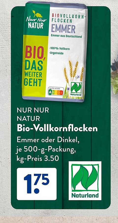 Nur Nur Natur Bio-Vollkornflocken