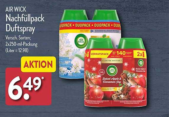 AIR WICK Nachfüllpack Duftspray