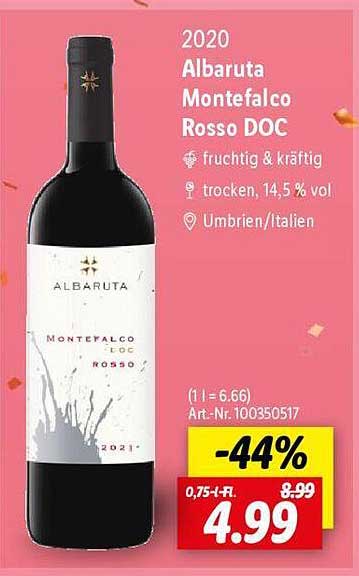 Albaruta Montefalco Rosso DOC