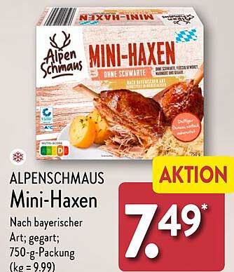 ALPENSCHMAUS Mini-Haxen