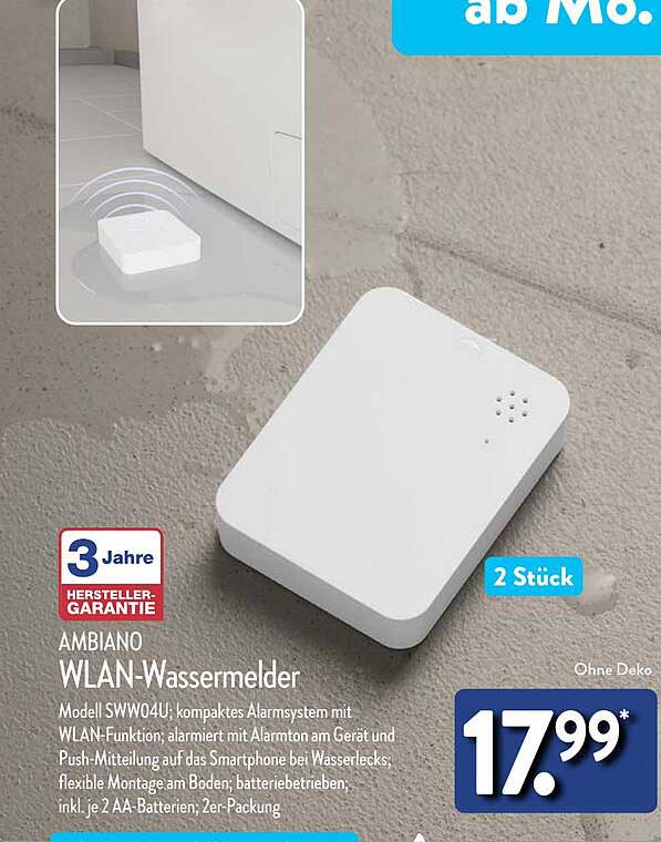 AMBIANO WLAN-Wassermelder