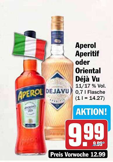 Aperol Aperitif oder Oriental Déjà Vu