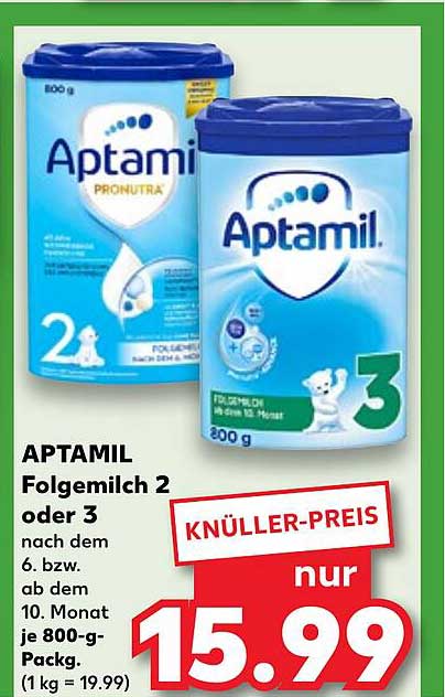 APTAMIL Folgemilch 2 oder 3