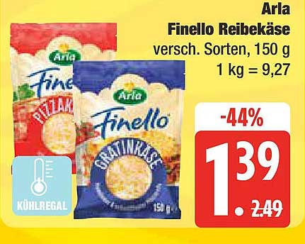 Arla Finello Reibekäse