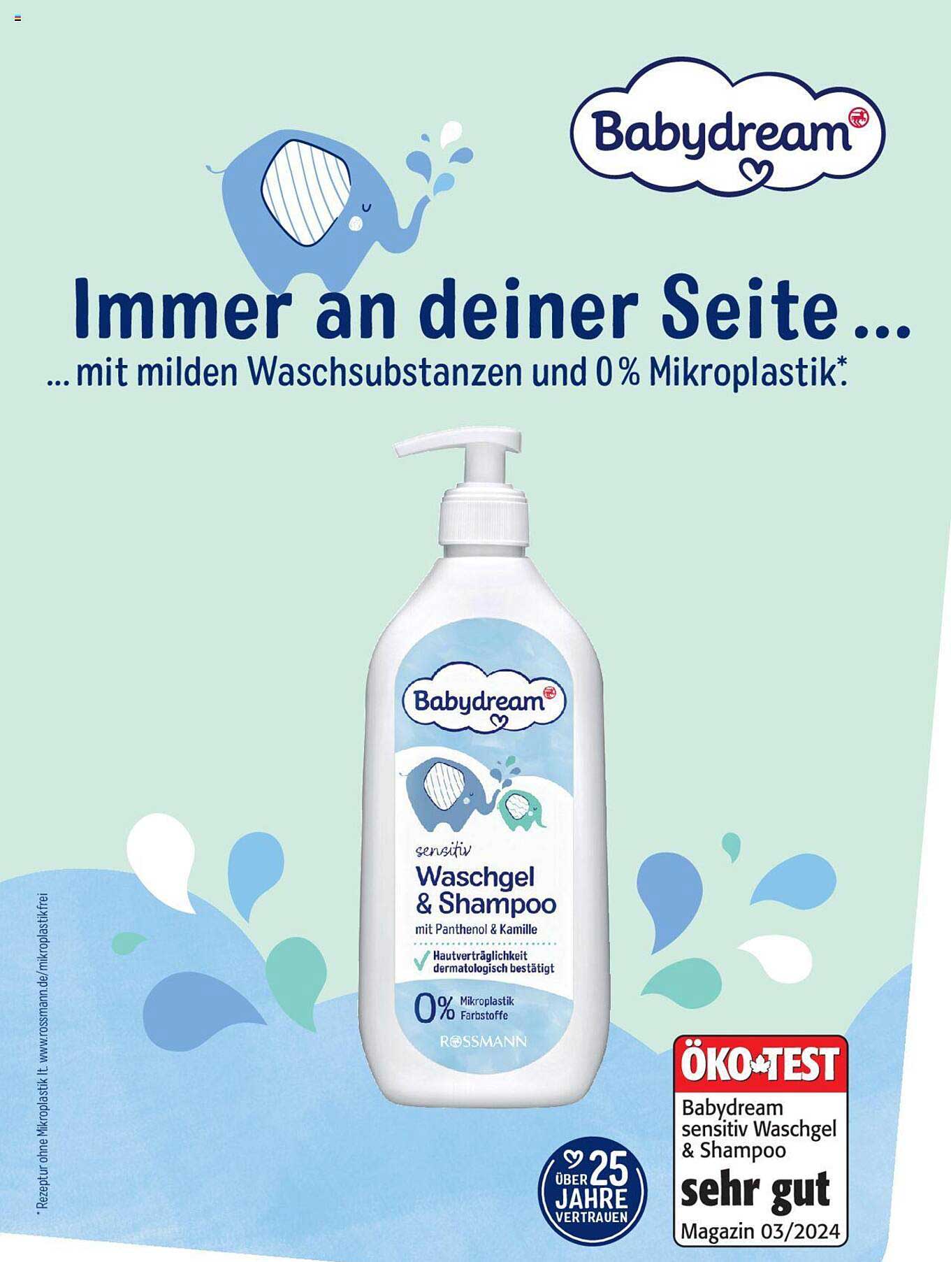 Babydream sensitiv Waschgel & Shampoo