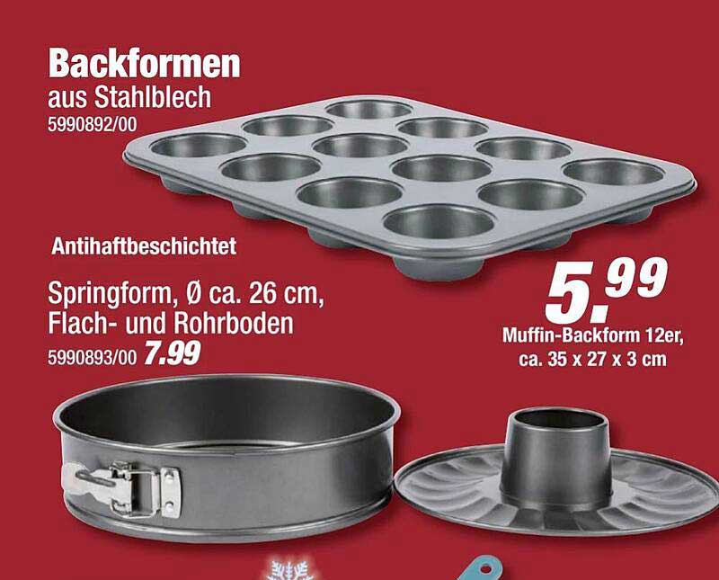 Backformen aus Stahlblech