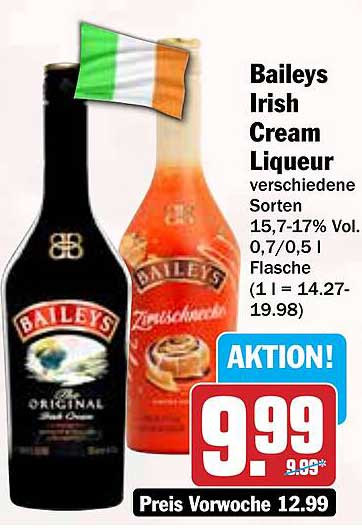 Baileys Irish Cream Liqueur