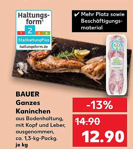 BAUER Ganzes Kaninchen