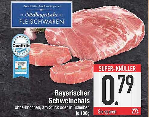 Bayerischer Schweinehals