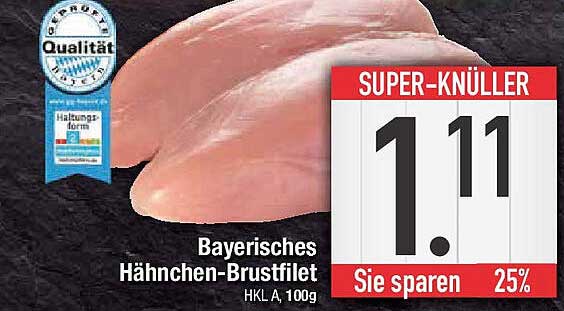 Bayerisches Hähnchen-Brustfilet