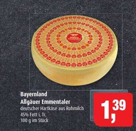 Bayernland Allgäuer Emmentaler