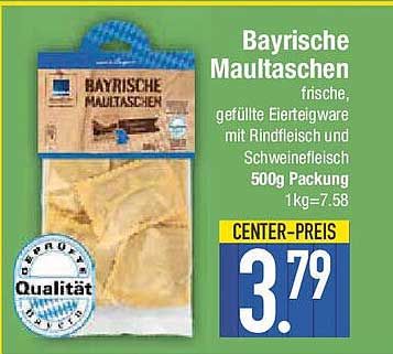 Bayrische Maultaschen