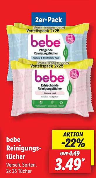 bebe Reinigungstücher