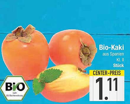 Bio-Kaki aus Spanien