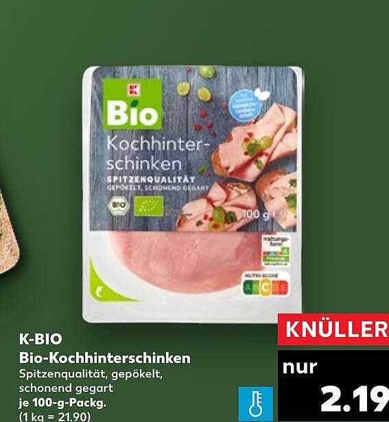 Bio-Kochschinken