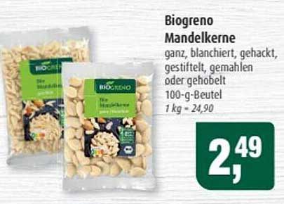 Biogreno Mandelkerne