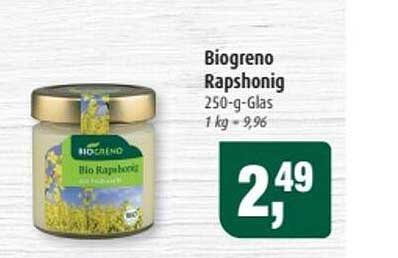 Biogreno Rapshonig