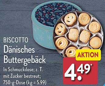 BISCOTTO Dänisches Buttergebäck