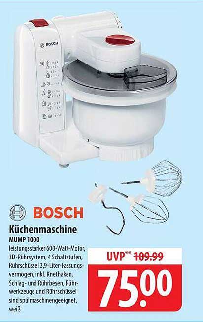 BOSCH Küchenmaschine MUMP 1000