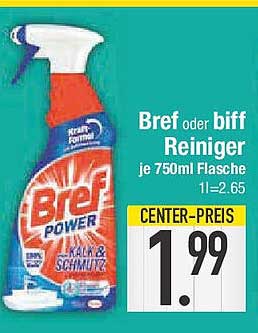 Bref oder biff Reiniger