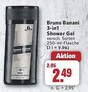 Bruno Banani 3-in-1 Shower Gel