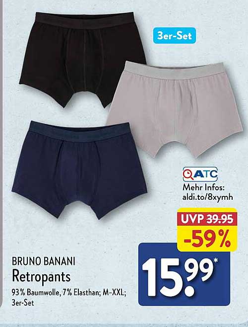 BRUNO BANANI Retropants