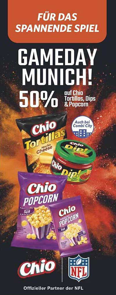 Chio Tortillas, Dips & Popcorn