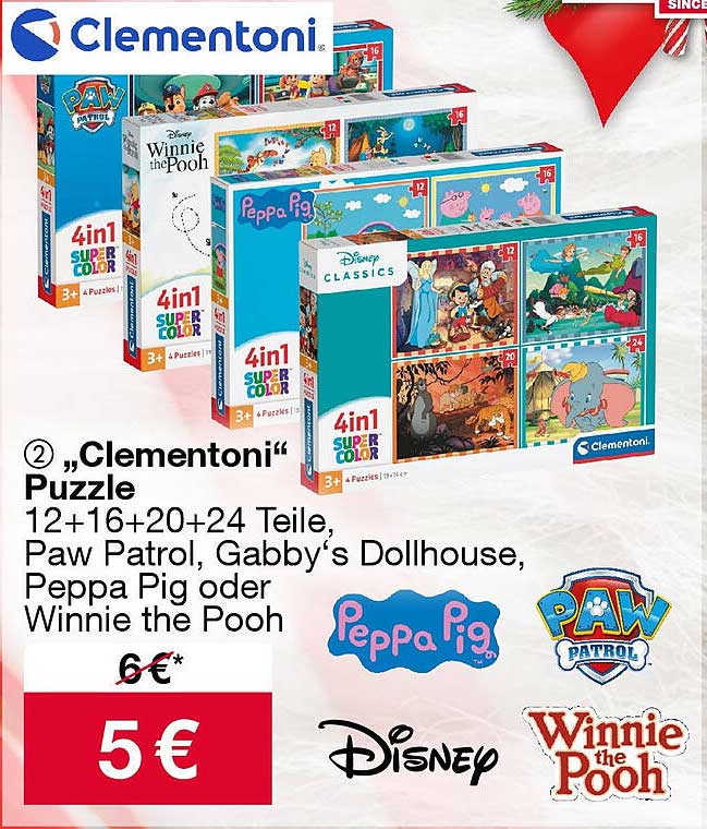 „Clementoni“ Puzzle