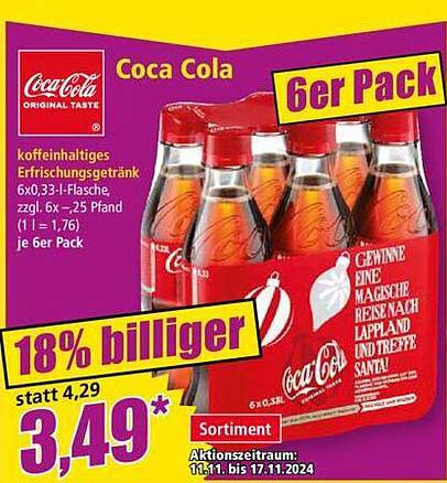 Coca Cola 6er Pack