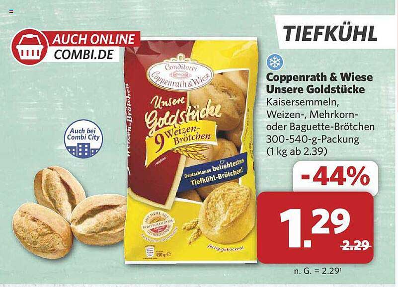 Coppenrath & Wiese Unsere Goldstücke 9 Weizen-Brötchen