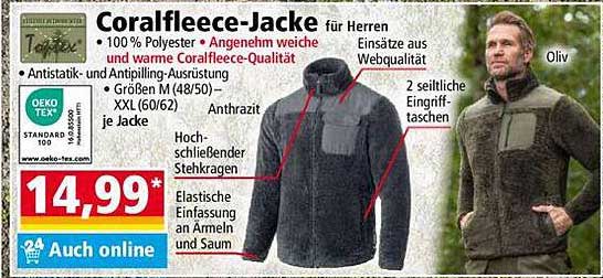 Coralfleece-Jacke für Herren