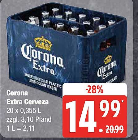 Corona Extra Cerveza