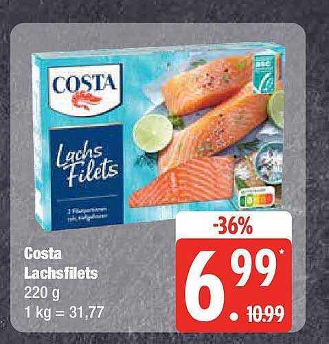 Costa Lachsfilets