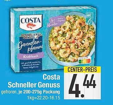 Costa Schneller Genuss Garnelenpfanne