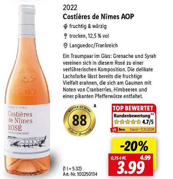 Costières de Nîmes AOP Rosé